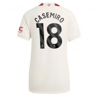 Manchester United Casemiro #18 Tredjedrakt Dame 2023-24 Kortermet
